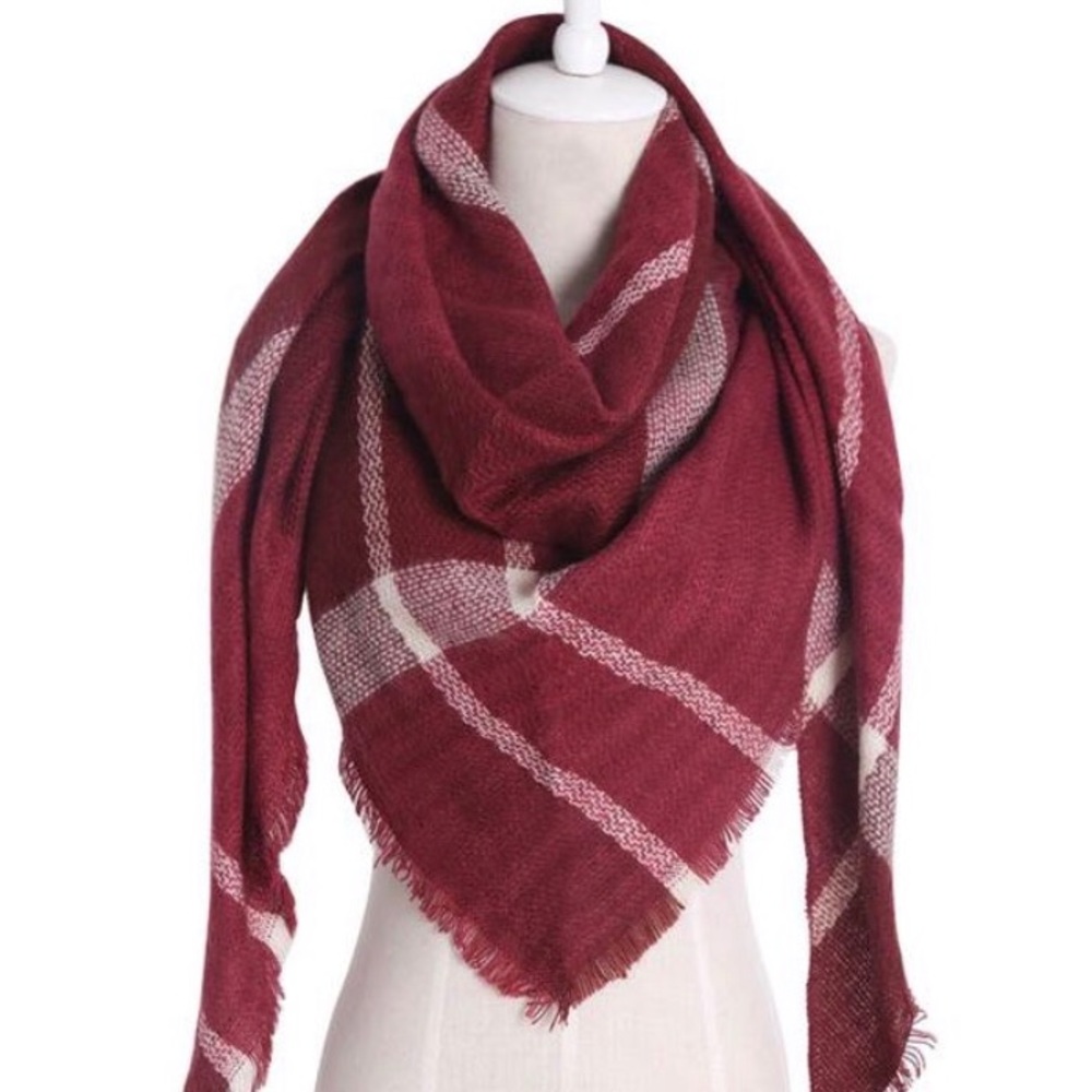 Red Triangle Scarf